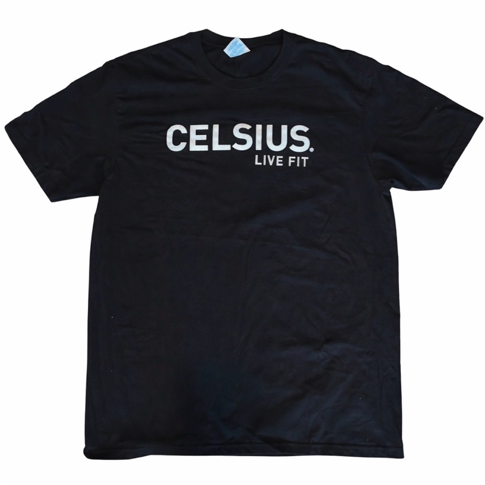 NEW Celsius Black Next Level Black T-Shirt- Medium